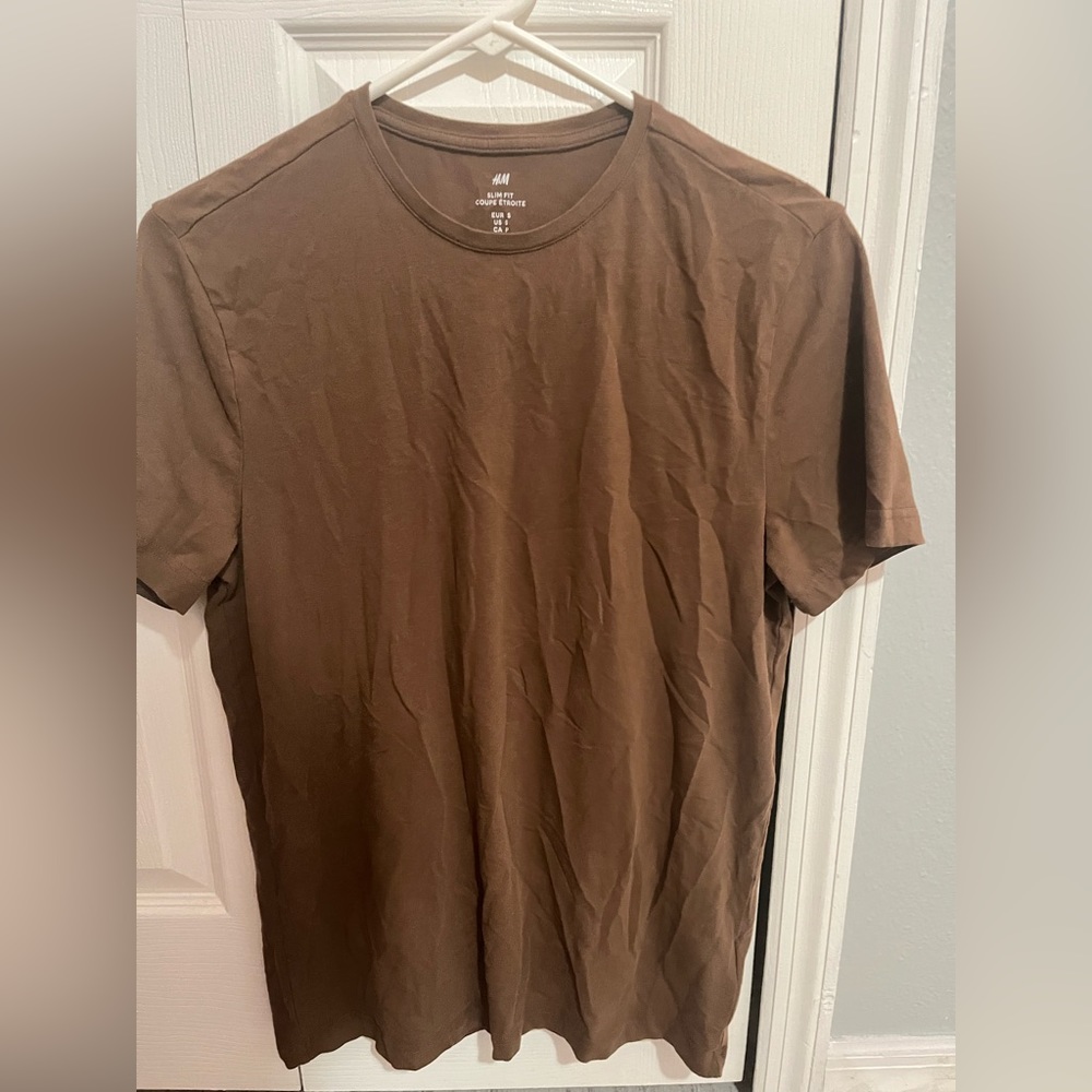 Brown shirt